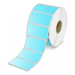 Etiquetas Adhesivas Térmicas 50x30mm Rollo 1000u Azul