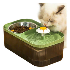 Bebedero Eléctrico De Agua Alimentador Para Gatos Y Mascotas