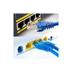Cable De Red Cat6 Lan 30 Metros Alta Transferencia De Datos