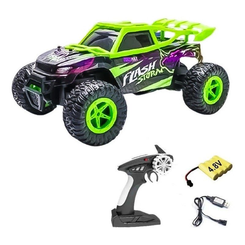 Auto A Control Remoto 4x4 Recargable Corre A 20km/h