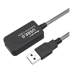 Cable Usb 5 Metros Extension Activo Macho A Usb Hembra 2.0