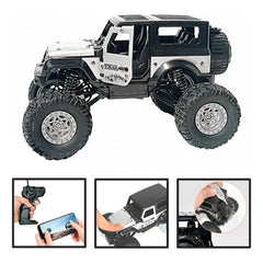 Auto Control Remoto Jeep Cross Country 2.4ghz Humo Y Luces