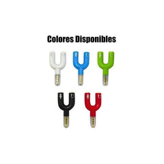 Adaptador Audio Microfono 2 X 1 Auxiliar 3.5mm Para Pc