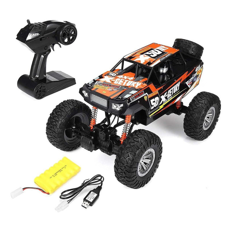 Auto A Control Remoto Todoterreno 4x4 Suspensión Velocidad 50cm