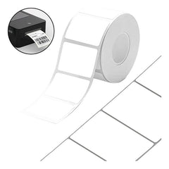 Etiquetas Adhesivas Térmicas 60x40mm Rollo 1000 Unidades