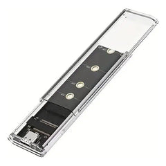 Cofre Ssd M.2 Usb C A Usb 3.1 Case Pcie Nvme 10gbp Acrílico