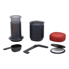 Cafetera Portátil Tipo Aeropress Para Viajes Con Filtros