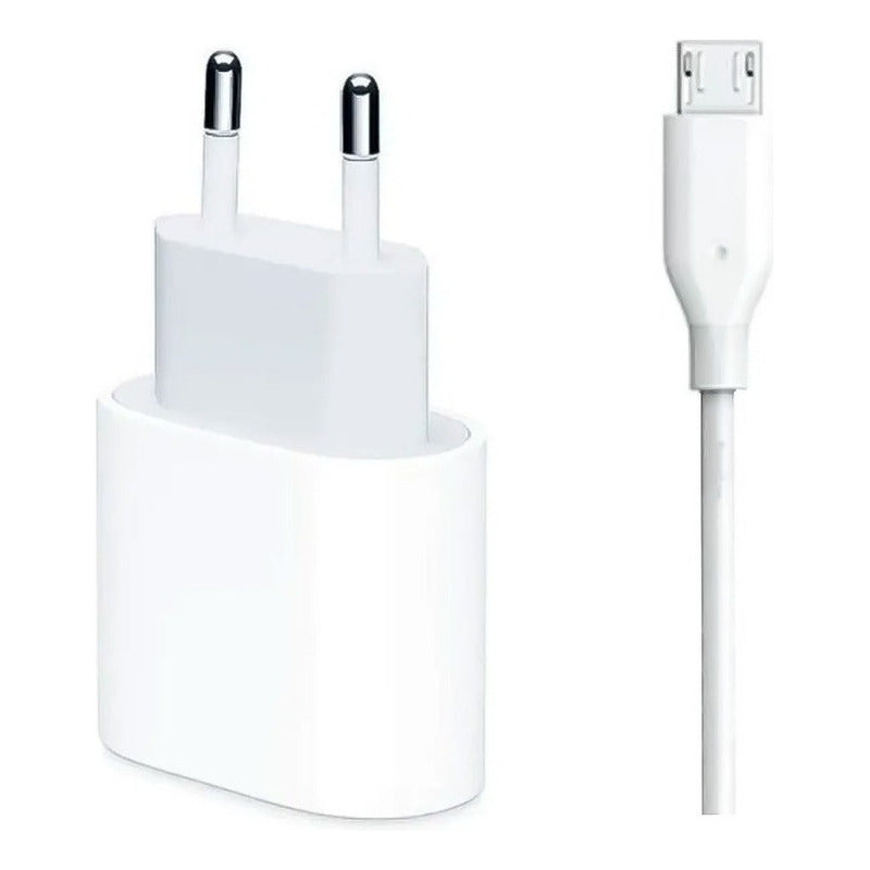 Cargador Carga Rapida Micro Usb 2 En 1 2.4a