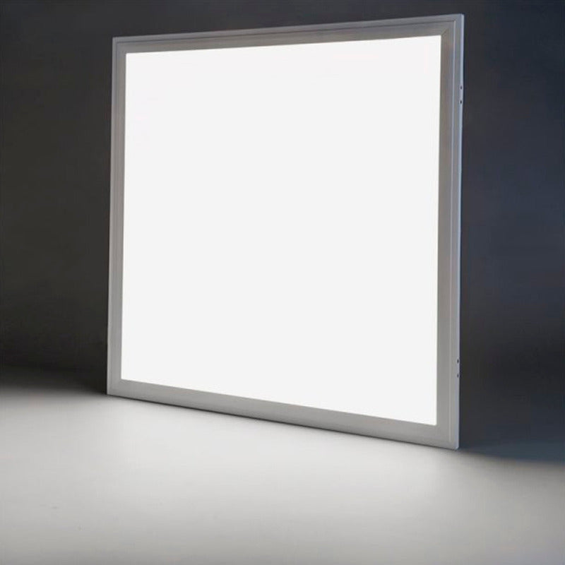 6 Foco Panel Led 48w 60x60cm Sobrepuesto Frio B. Blanco