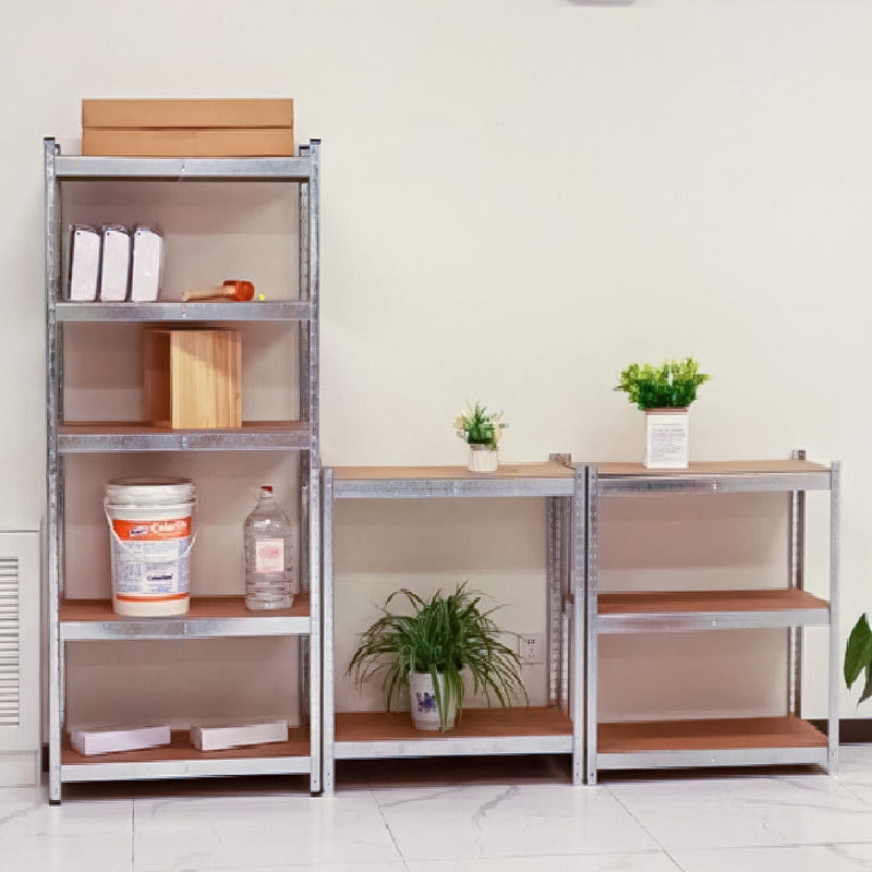 Estante Metalico 180x90x40 Oficinas Organizador Negro