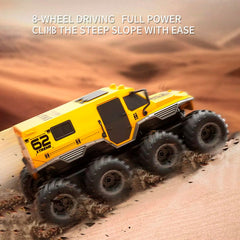 Carro Anfibio A Control Remoto Swat 8x8 2.4ghz Todo Terreno