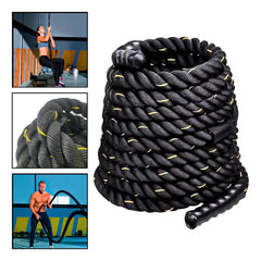 Cuerda Crossfit Battle Rope Correa 9 Metros X 38 Milimetros
