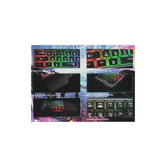 Kit Teclado Una Mano Mouse Gamer Celular Yelandar Rgb