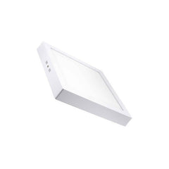 Foco Panel Led Plafon Sobrepuesto Cuadrado 18w Blanca Fria
