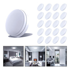 20 Foco Plafon Frameless Led Techo Sobrepuesto 36w Luz Fria