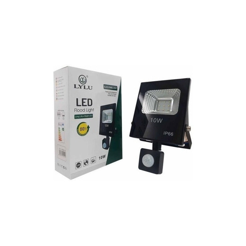 Foco Led Con Sensor De Movimiento 10w
