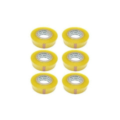 6 Cinta Embalaje Transparente 300 Metros 48mm Pack 6