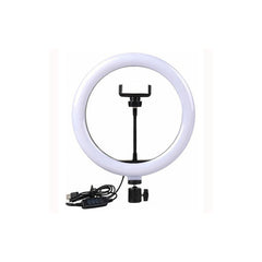 Aro De Luz Rgb Multicolor Con Control De 26cm Y Tripode 2.1m