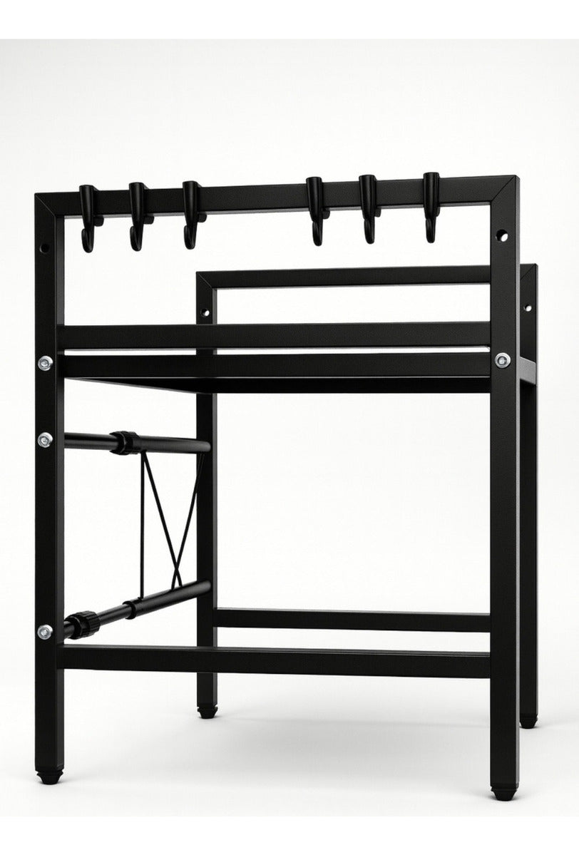 Estante Microondas Extensible Organizador Metalico Cocina