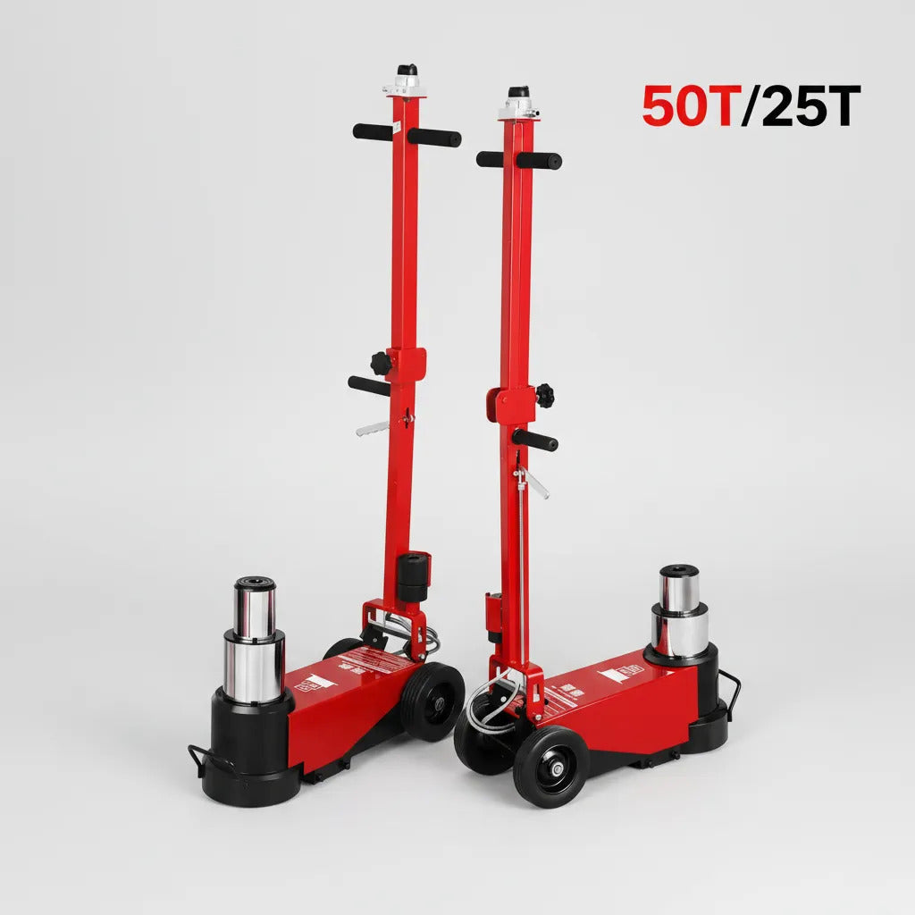 Gata Hidraulica Neumatica 50ton Y 25ton Presion  De Aire Botella  8-12 Mpa - Bar