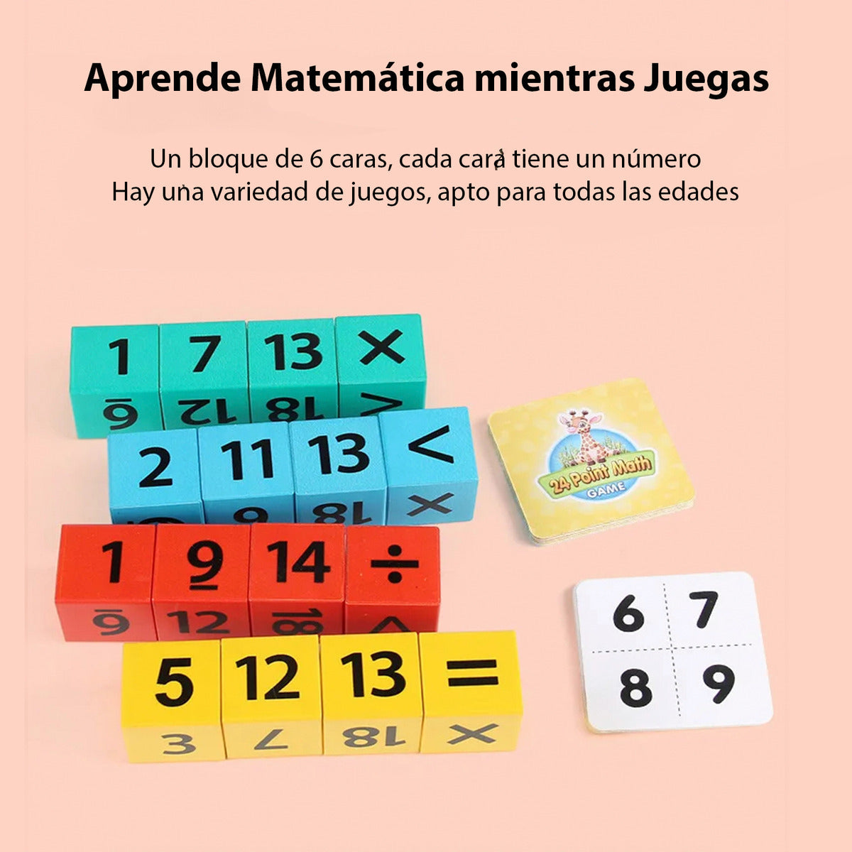 Bloques Magnéticos Juego Didáctico Matemático Ingenio 32pcs