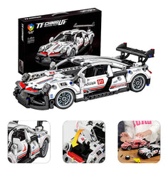 Auto Bloques De Construccion Porsche 911 Technic 492 Pcs