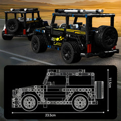 Juguete Armable Bloques Mercedes G-class 426 Piezas Escala 1:18 Didactico