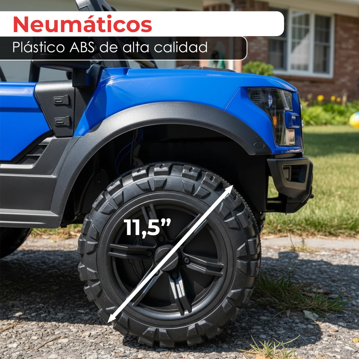 Auto Electrico Montable Jeep Camioneta 4x4 Raptor A Bateria