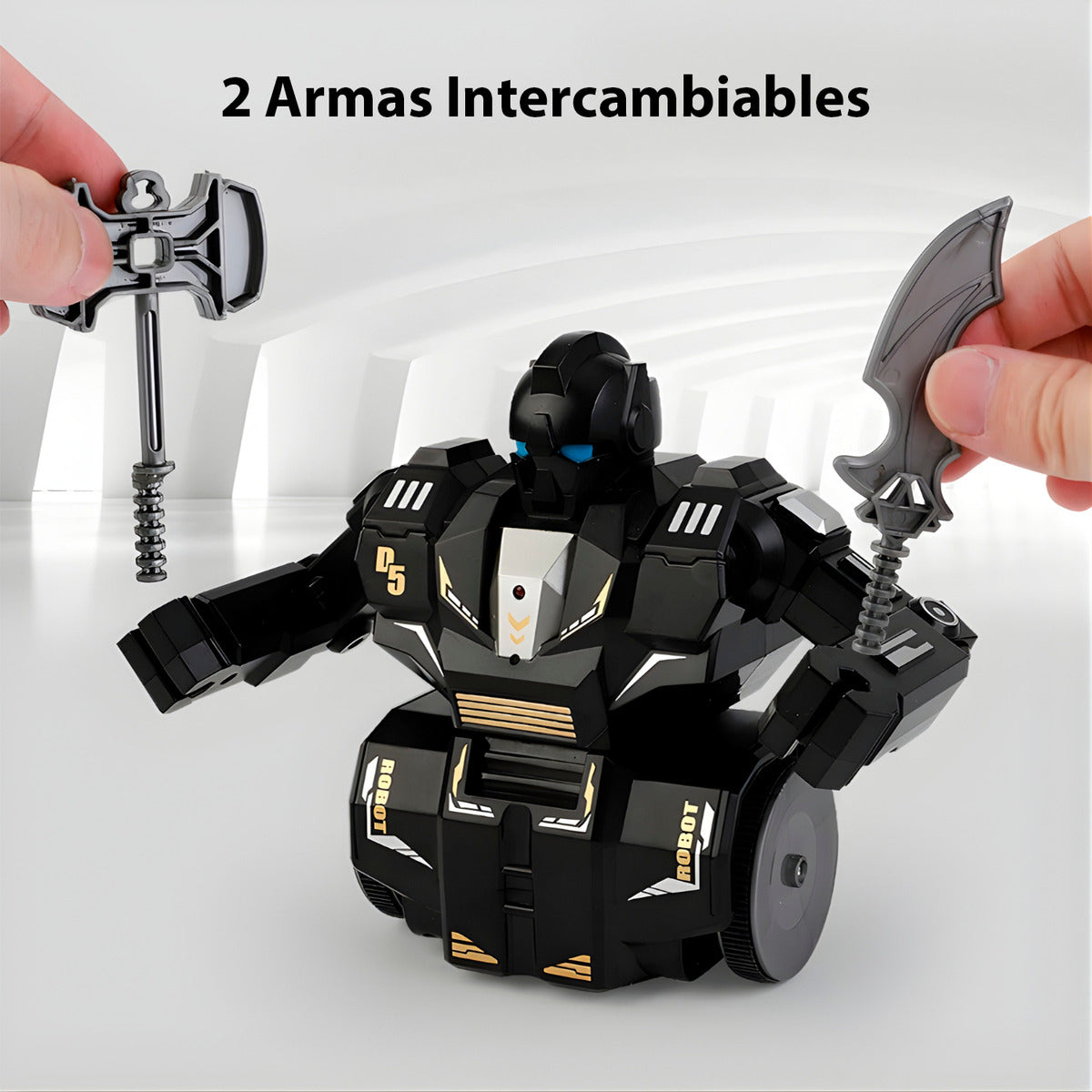 Juguete Robot De Batalla A Control Remoto Armas Niños