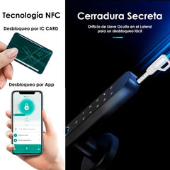 Cerradura Inteligente Wifi Con Huella Codigo Y Llave