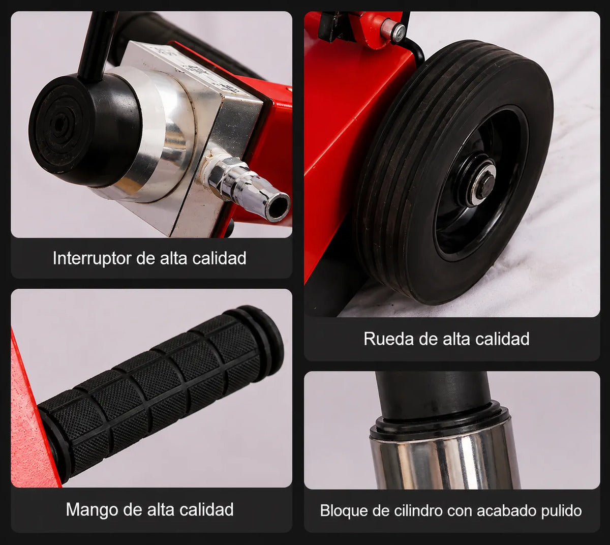 Gata Hidraulica Neumatica 50ton Y 25ton Presion  De Aire Botella  8-12 Mpa - Bar