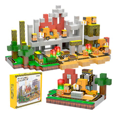 Bloques Magnéticos Tipo Minecraft 138 Pcs Con 2 Bloques De Luz