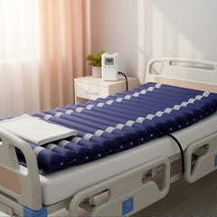 Colchon Antiescaras Profesional Con Motor 135kg Tubular Azul