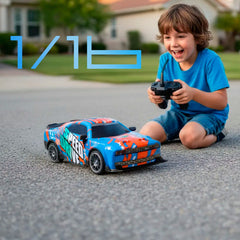 Auto Drift 4x4 Con Control Y Luces 2.4gz Speed Drive Dodge De 30cm