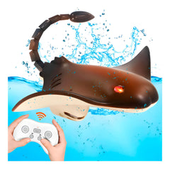 Juguete A Control Remoto Mantarraya Acuatico Recargable 35Cm