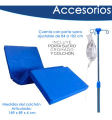 Cama de Asistencia Manual Articulada Soporta Hasta 260kg
