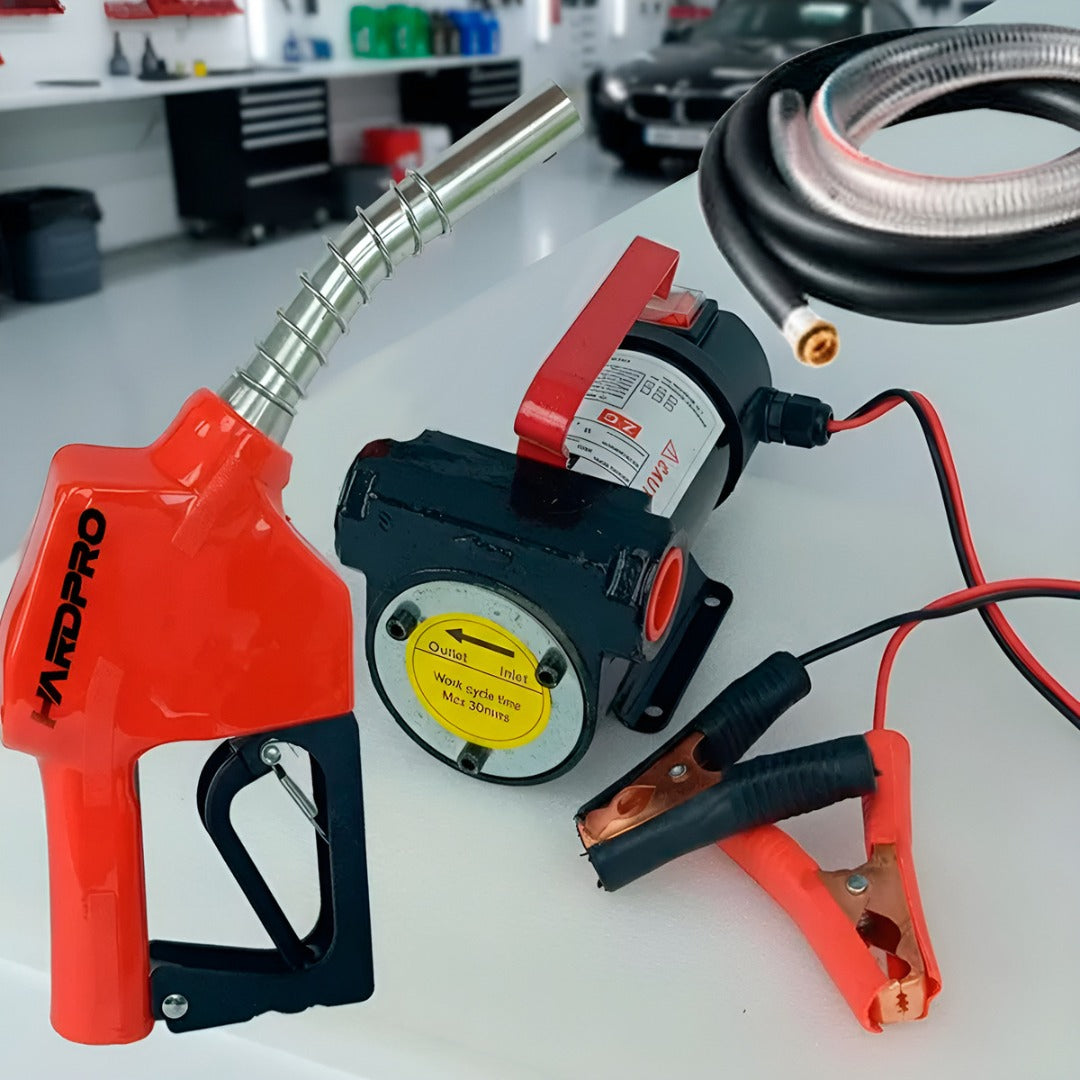 Kit Bomba Trasvasije Diesel 12v Motor Pistola