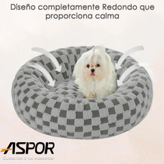 Cama Perro Premium Polar Lavable Antideslizante 70cm