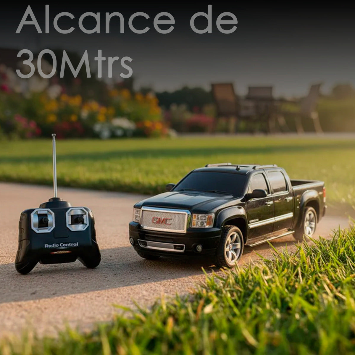 Auto Control Remoto Camioneta 1:24 Gmc Sierra Denali Con luces
