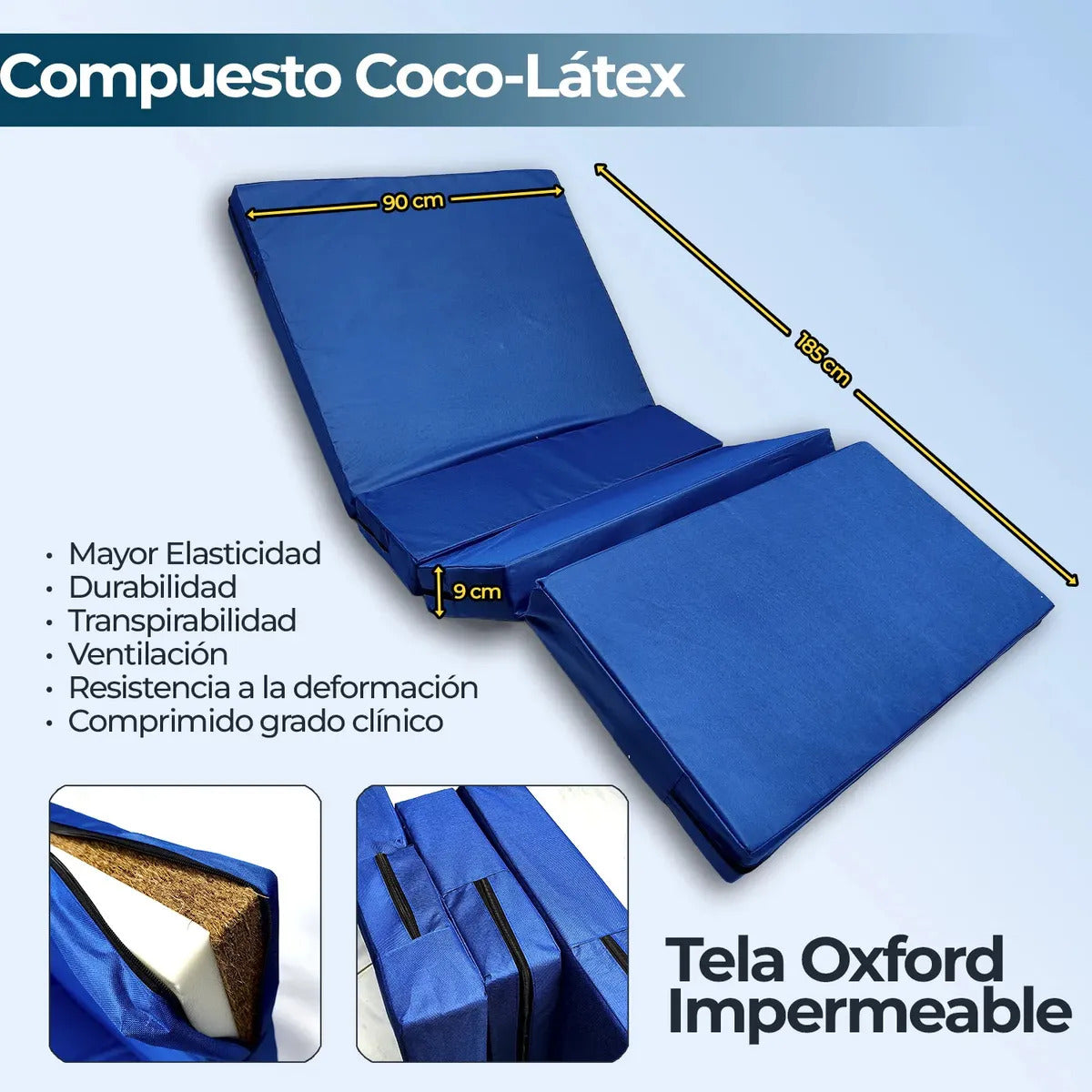 Cama Clínica Electrica Livelia Con Colchon Soporta Hasta 260kg Bandeja Auxiliar 5 Posiciones