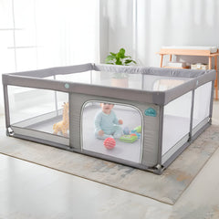 Corral Infantil Nubo Armable Malla Y Tela Oxford 180x200cm