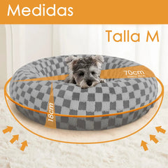 Cama Perro Premium Polar Lavable Antideslizante 70cm
