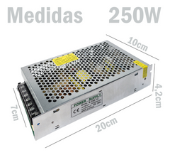 Fuente Poder 12v 20a 240w Transformador 220v Camaras Cinta
