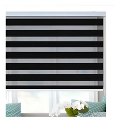 Cortina Roller Duo Zebra Día Noche 100x240cm