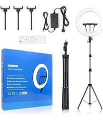 Aro Luz Led Dimeable 55w De 45cm Fria/calida Con Tripode