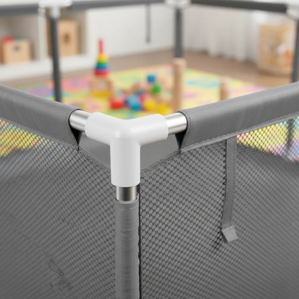 Corral bebe Infantil Nubo 3 en 1 Juegos Malla Tela Oxford 180x120cm