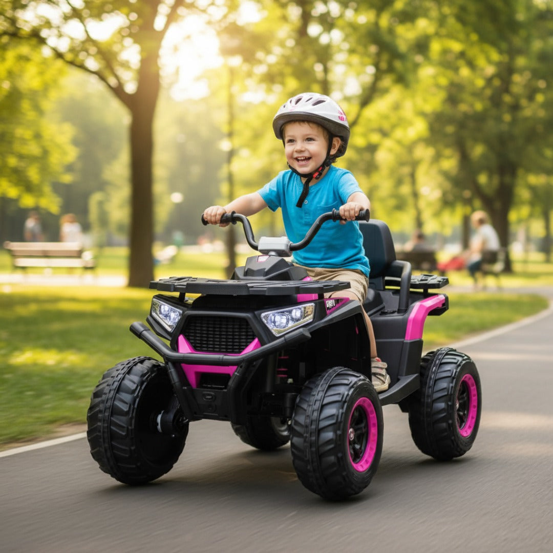Cuatrimoto Eléctrica Montable Infantil 12v A Batería Recargable